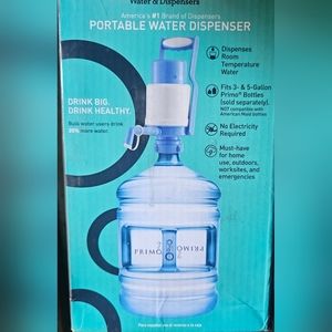 Primo Portable Water Dispenser Fits 3- &-5 Gallons